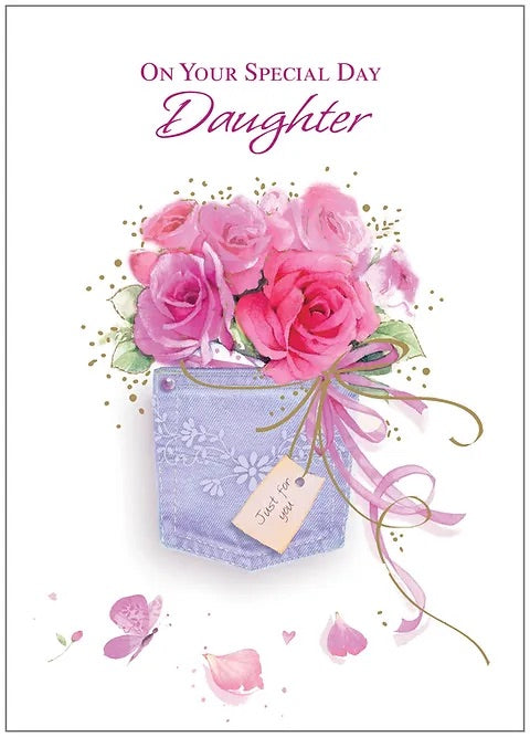 FR0206 Family Birthday Card / Daughter