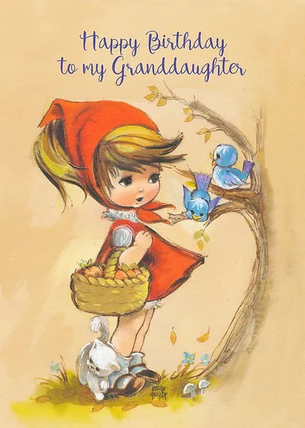 FR0315 Family Birthday Card / Granddaughter FR0315 Family Birthday Card / Granddaughter