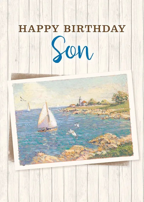 FR0326 Family Birthday Card / Son