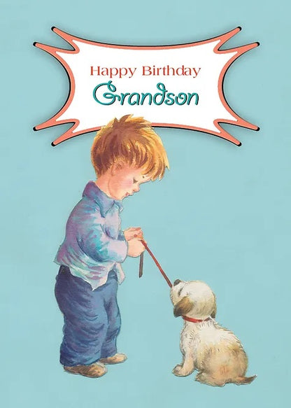 FR0330 Family Birthday Card / Grandson