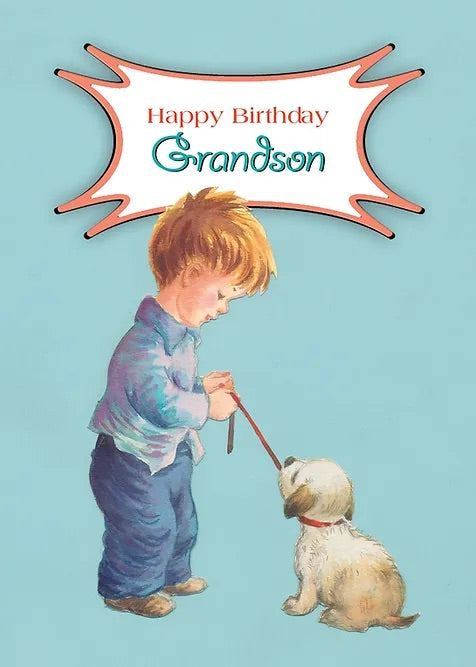 FR0330 Family Birthday Card / Grandson