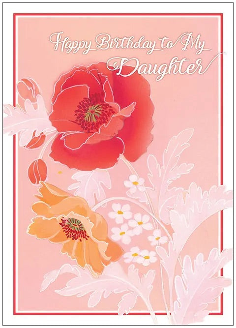 FR0335 Family Birthday Card / Daughter