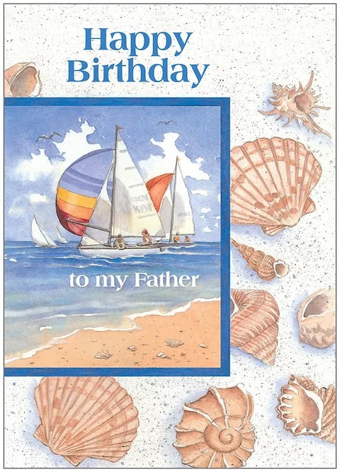 FR0360 Family Birthday Card / Father