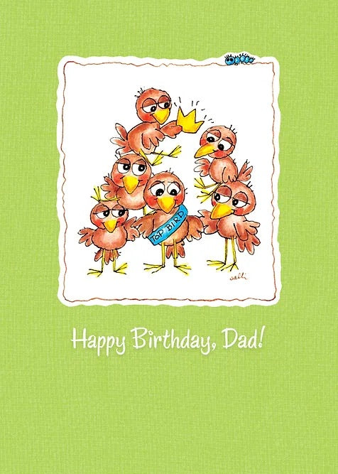 FR0365 Family Birthday Card / Father
