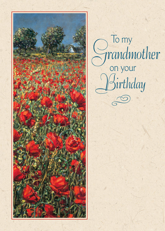 FR0377 Birthday Card / Grandmother