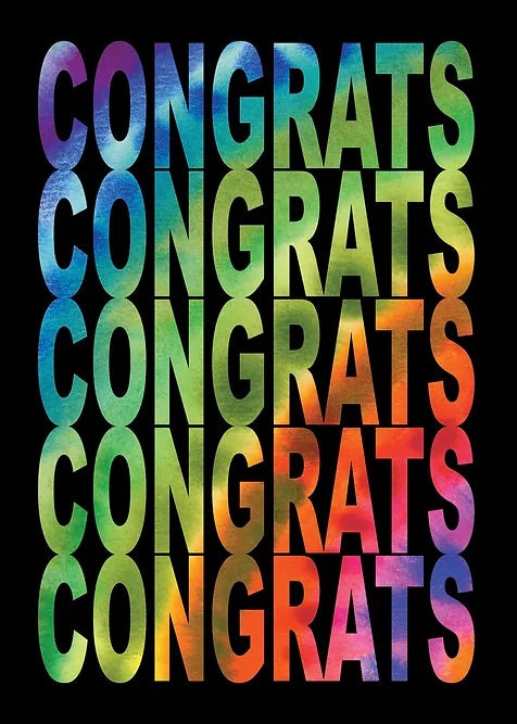 FR1417 Congratulations Card