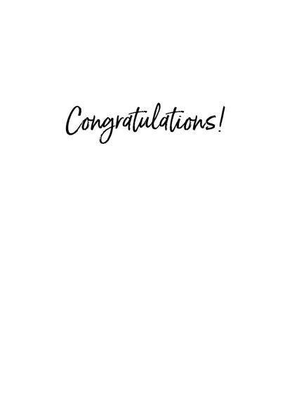 FR1440 Congratulations Card