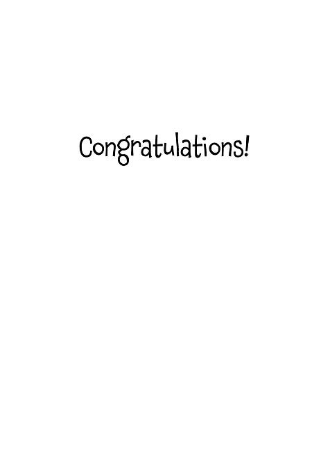 FR1444 Congratulations Card