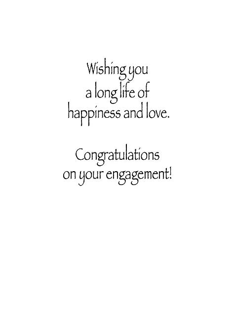 FR1605 Engagement Card