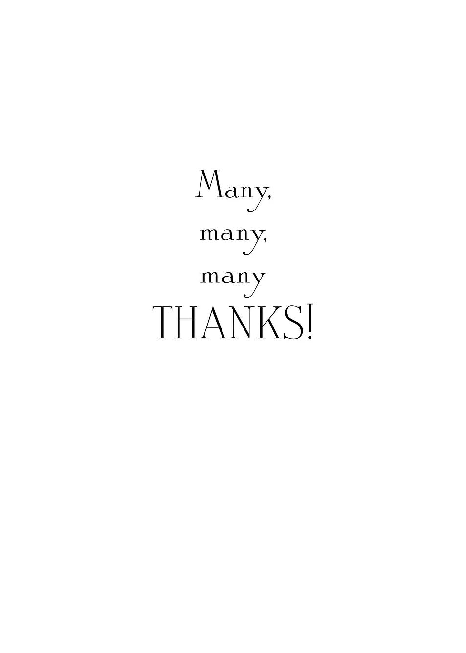 FR1702 Thank You Card