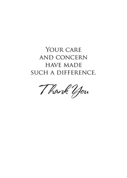 FR1732 Thank You Card / Caregiver