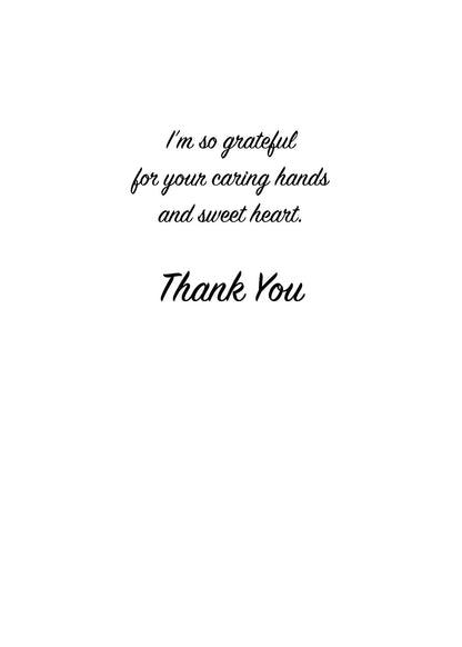 FR1761 Thank You Card / Caregiver