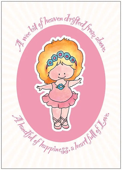 FR1818 Congratulations Baby Girl Card