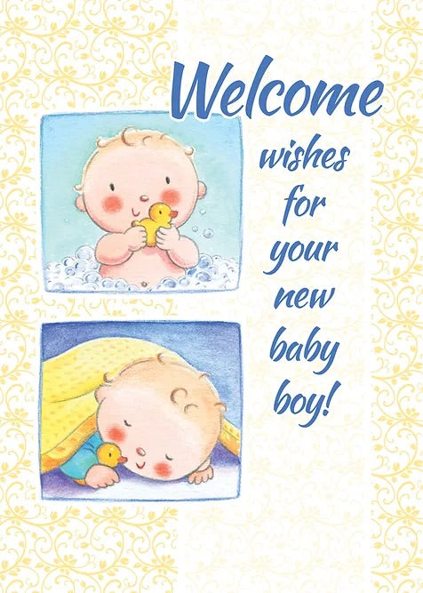 FR1887 Congratulations Baby Card