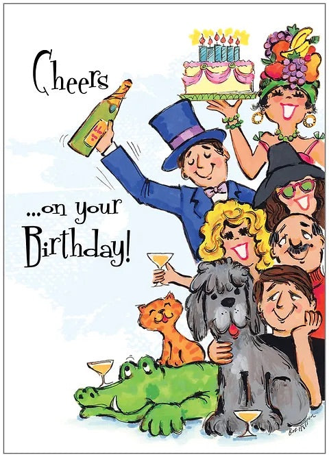 FR4732 Birthday Card