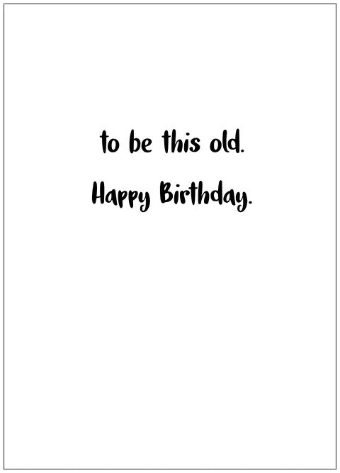 FR4788 Birthday Card