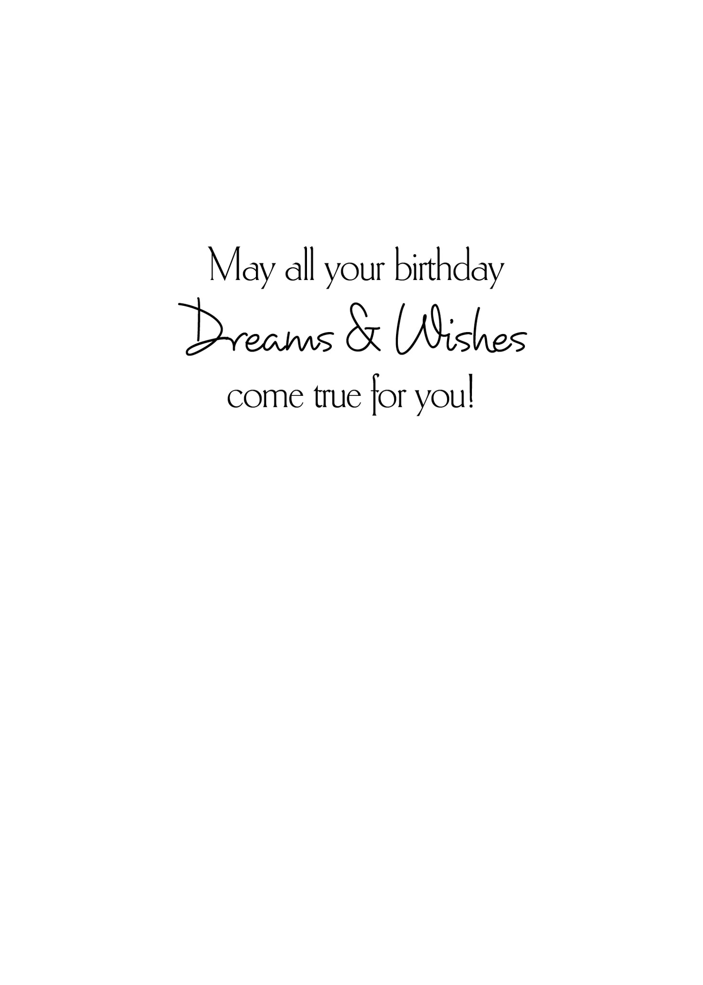 FR4904 Birthday Card