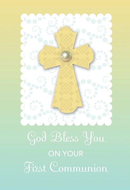 FR7000 First Communion Card