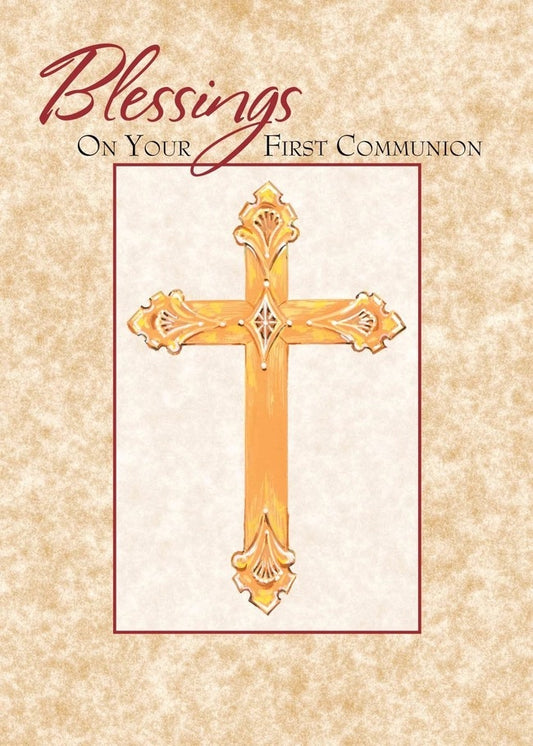 FR7005 First Communion Card