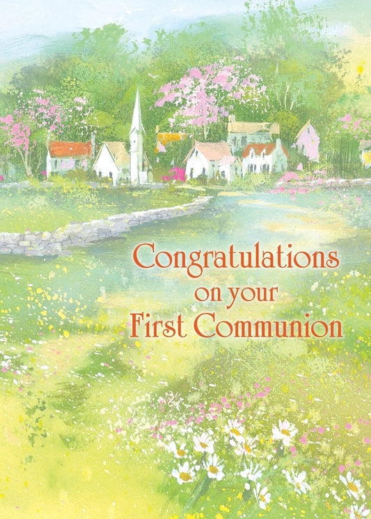 FR7009 First Communion Card