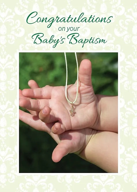 FR7013 Baby Baptism Card