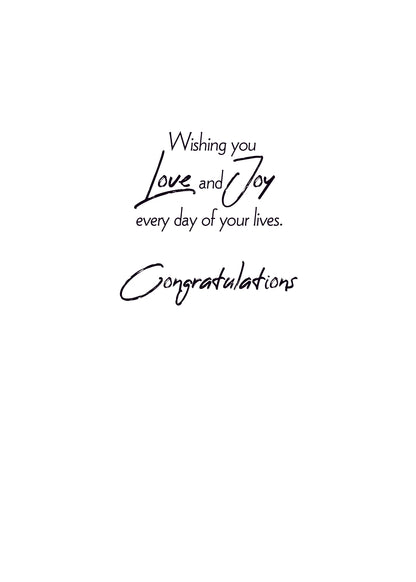 FR7431 Wedding Card