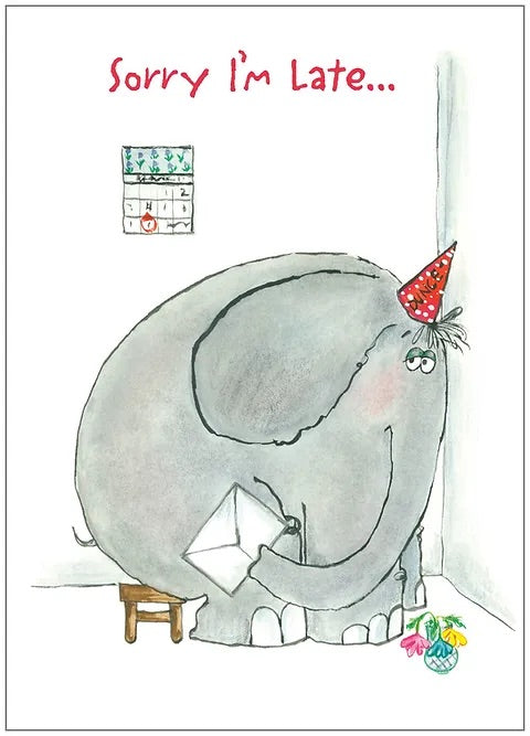 FR8333 Belated Birthday Card