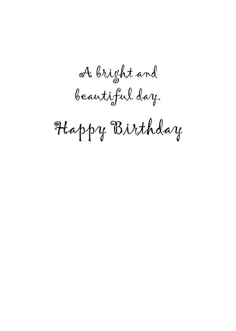 FR8341 Birthday Card FR8341 Birthday Card