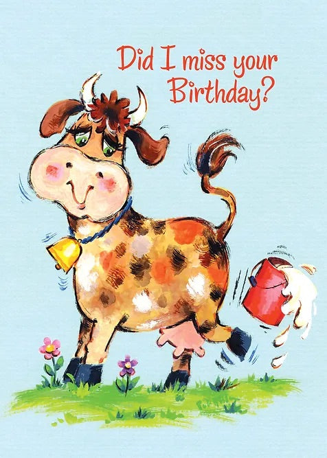 FR8508 Belated Birthday Card