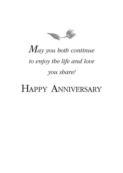 FR9210 Anniversary Card