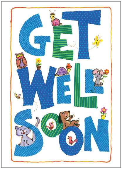 FR9644 Get Well Card