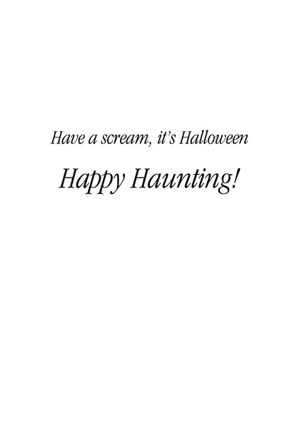 FRS 159 / 7787   Halloween Card