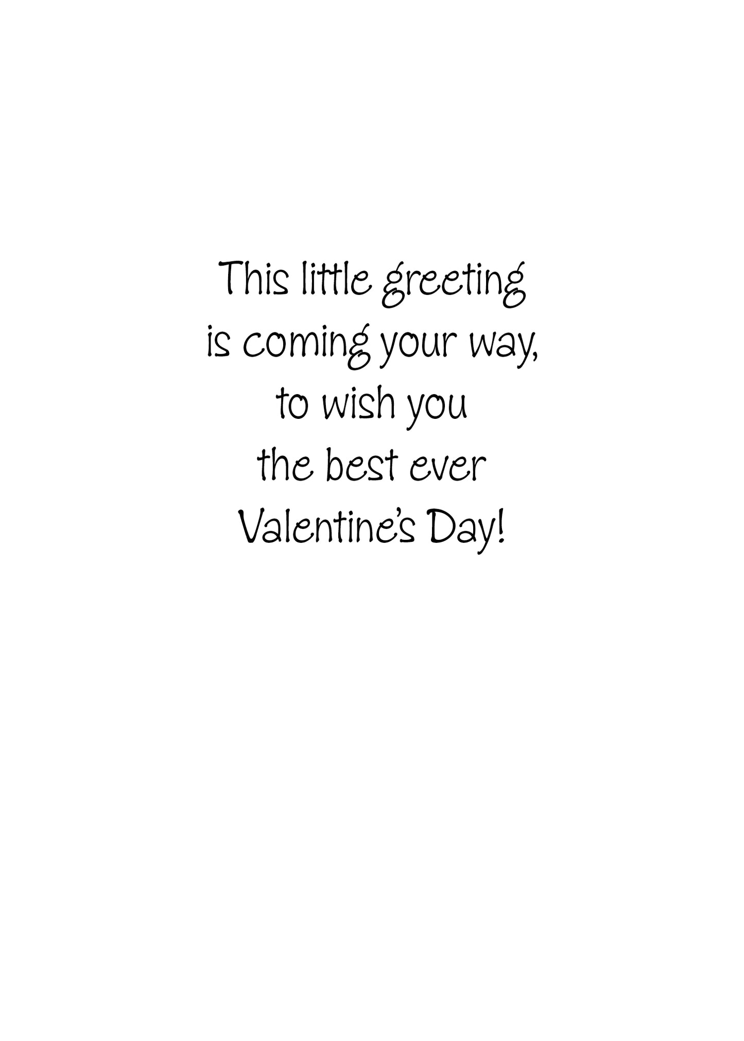 FRS3344 Valentine's Day Card