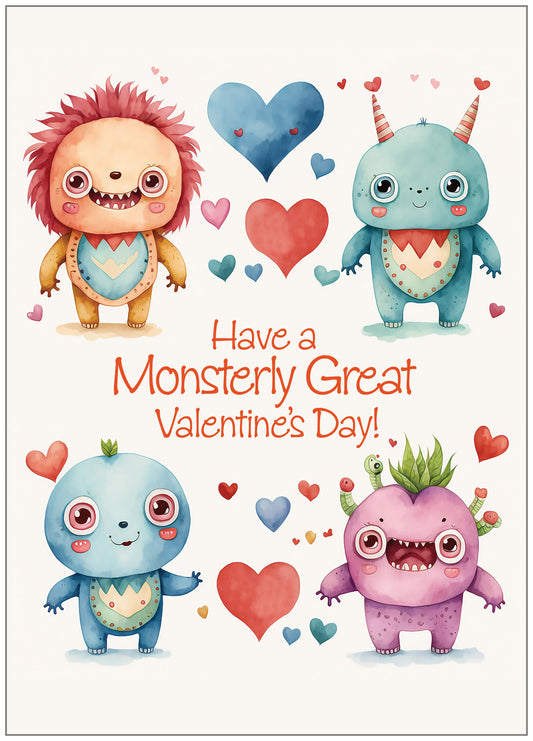 PFRS3384 Valentine's Day Card Premium
