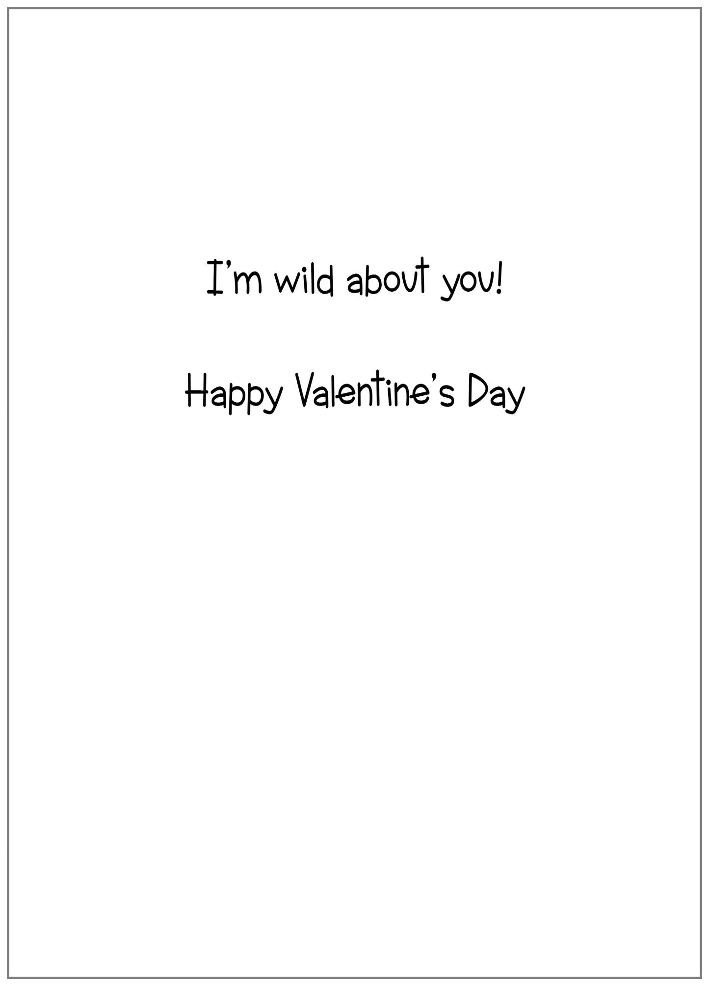 FRS3909 Valentine's Day Card