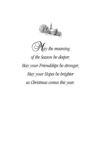 FRS732 Christmas Card Boxed