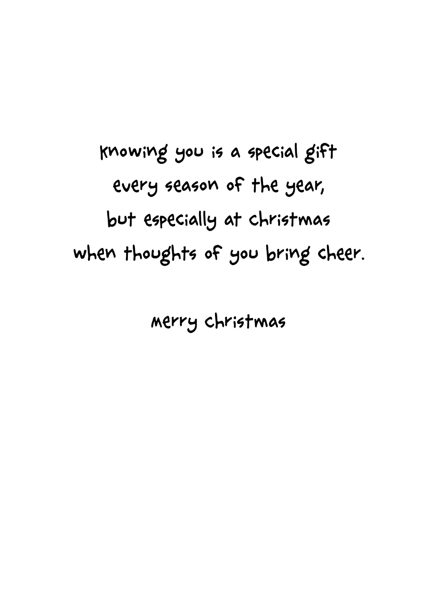 FRS 987 / 5287 Christmas Card