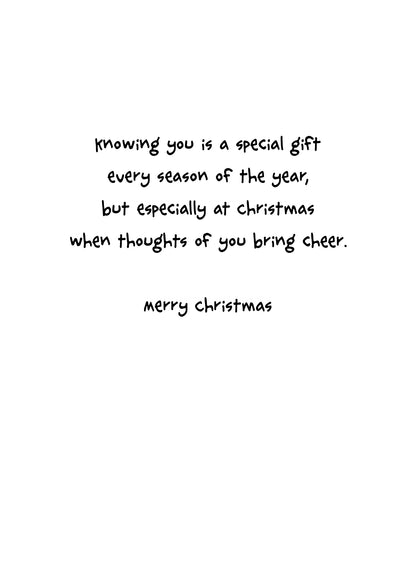 FRS987 Christmas Card Boxed