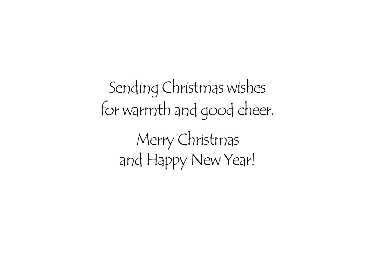 FRS 991 / 5292 Christmas Card