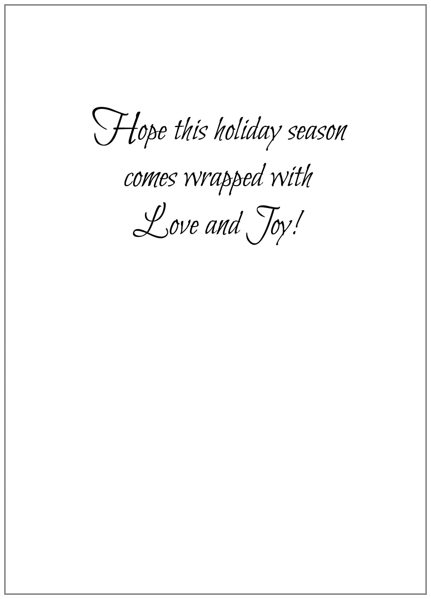 FRSBX140 Christmas Card Set