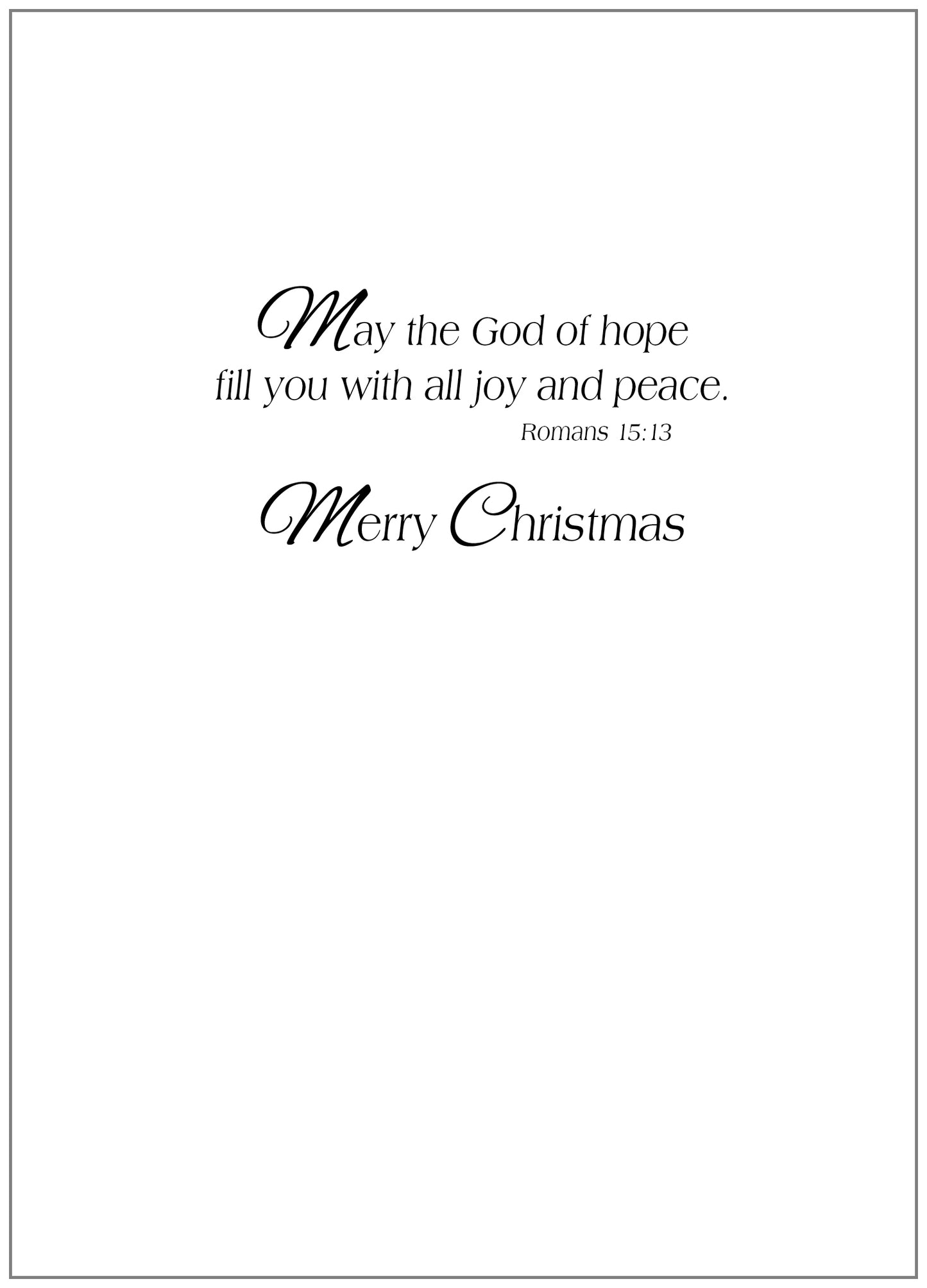 FRSBX144 Christmas Card Set