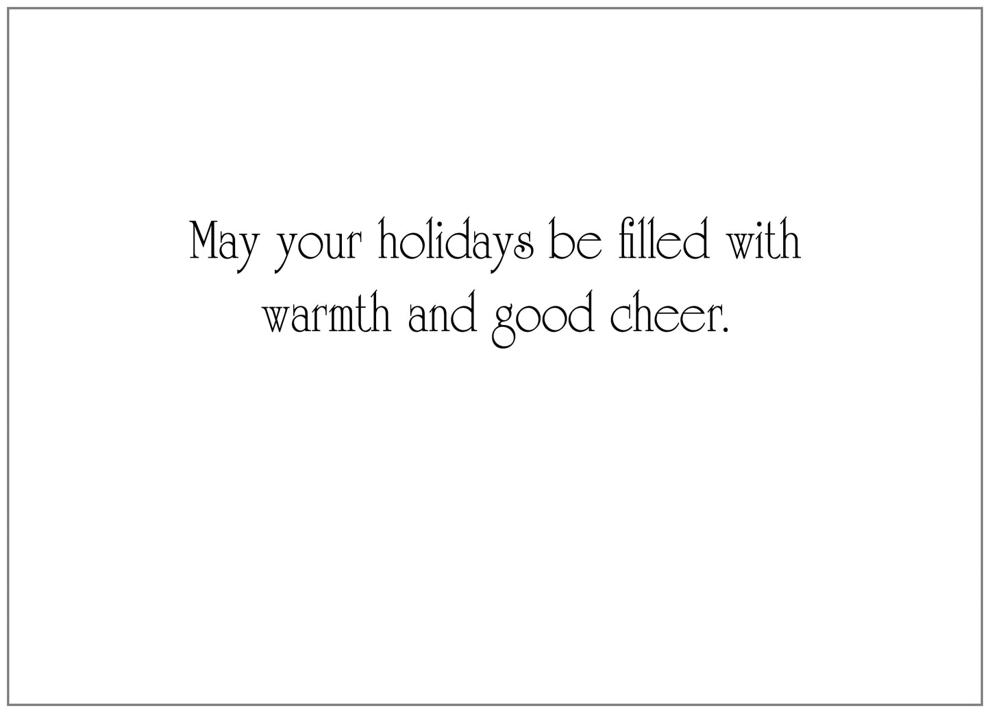 FRS5329 Christmas Card