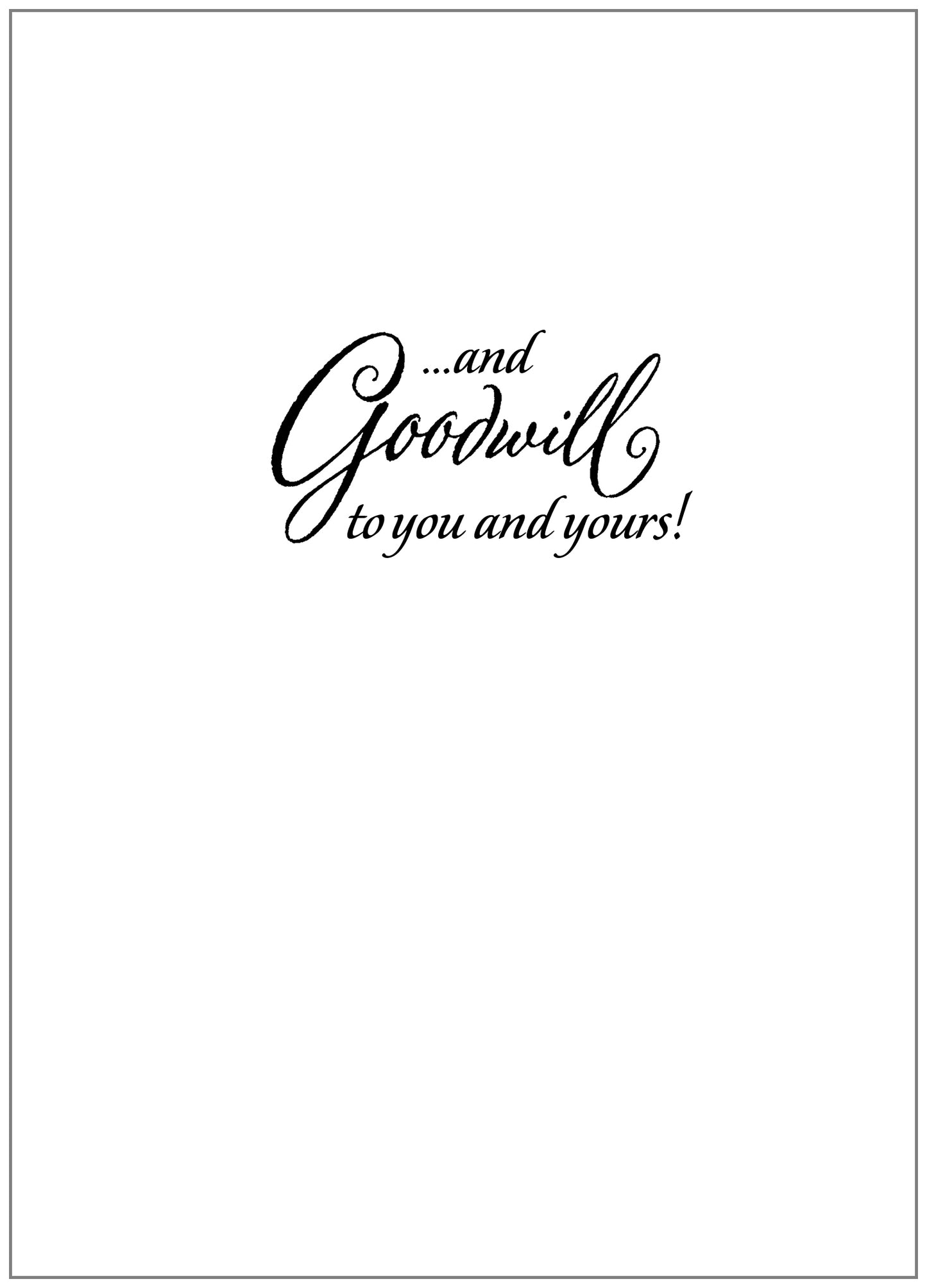 FRS5334 Christmas Card