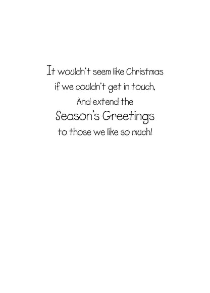 FRS554 Christmas Card Boxed