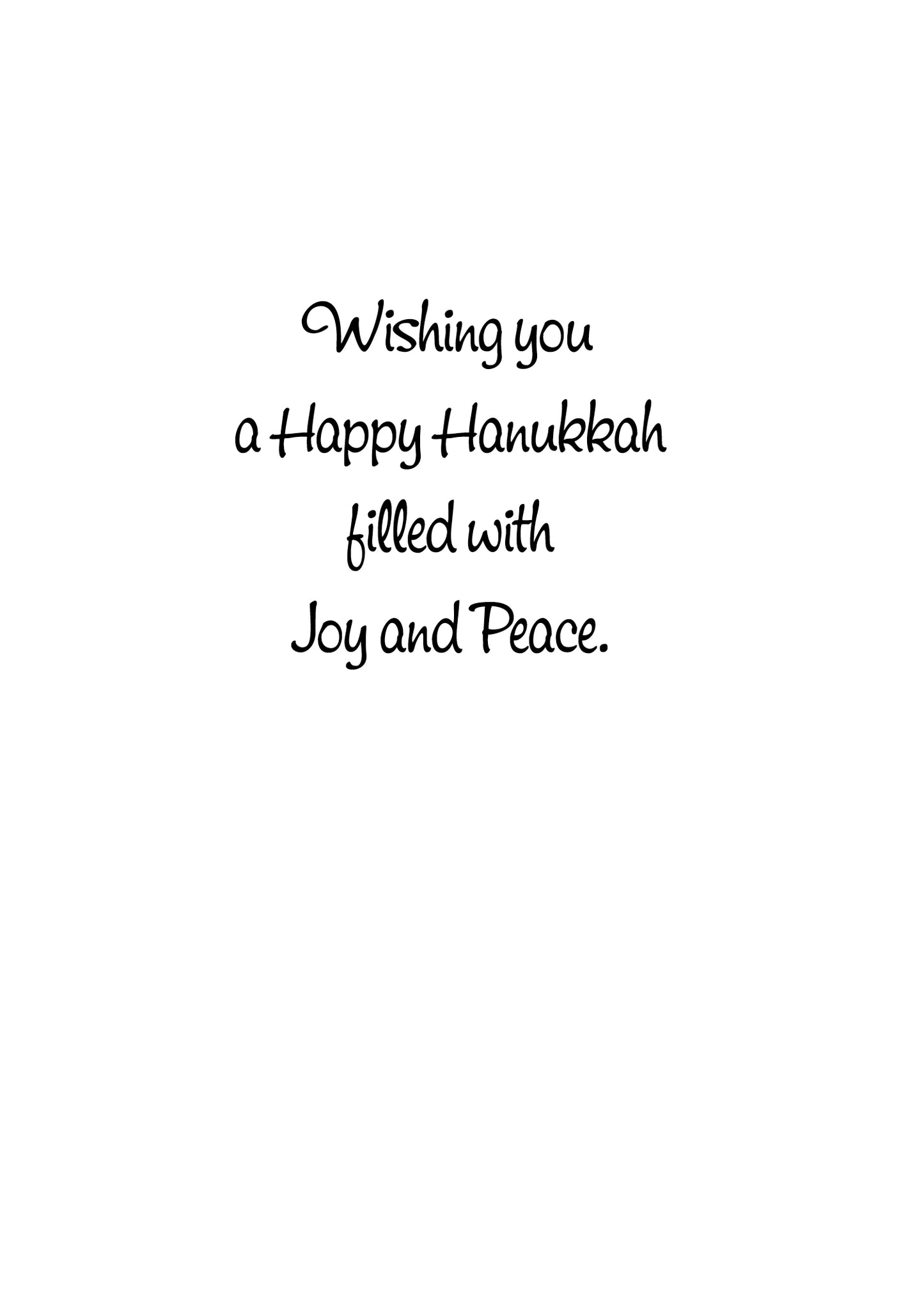 FRS895 Hanukkah Card Boxed