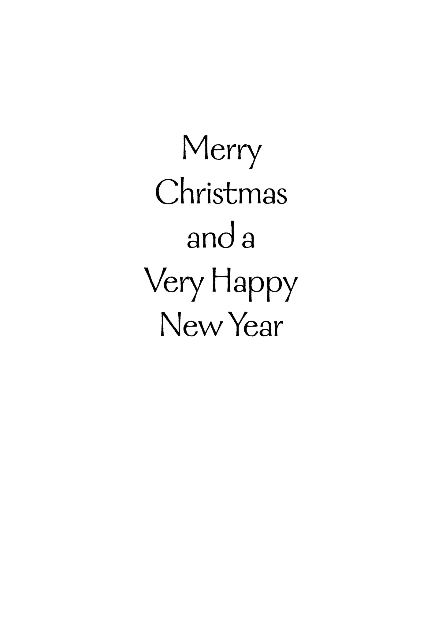 FRS6012  Christmas Card