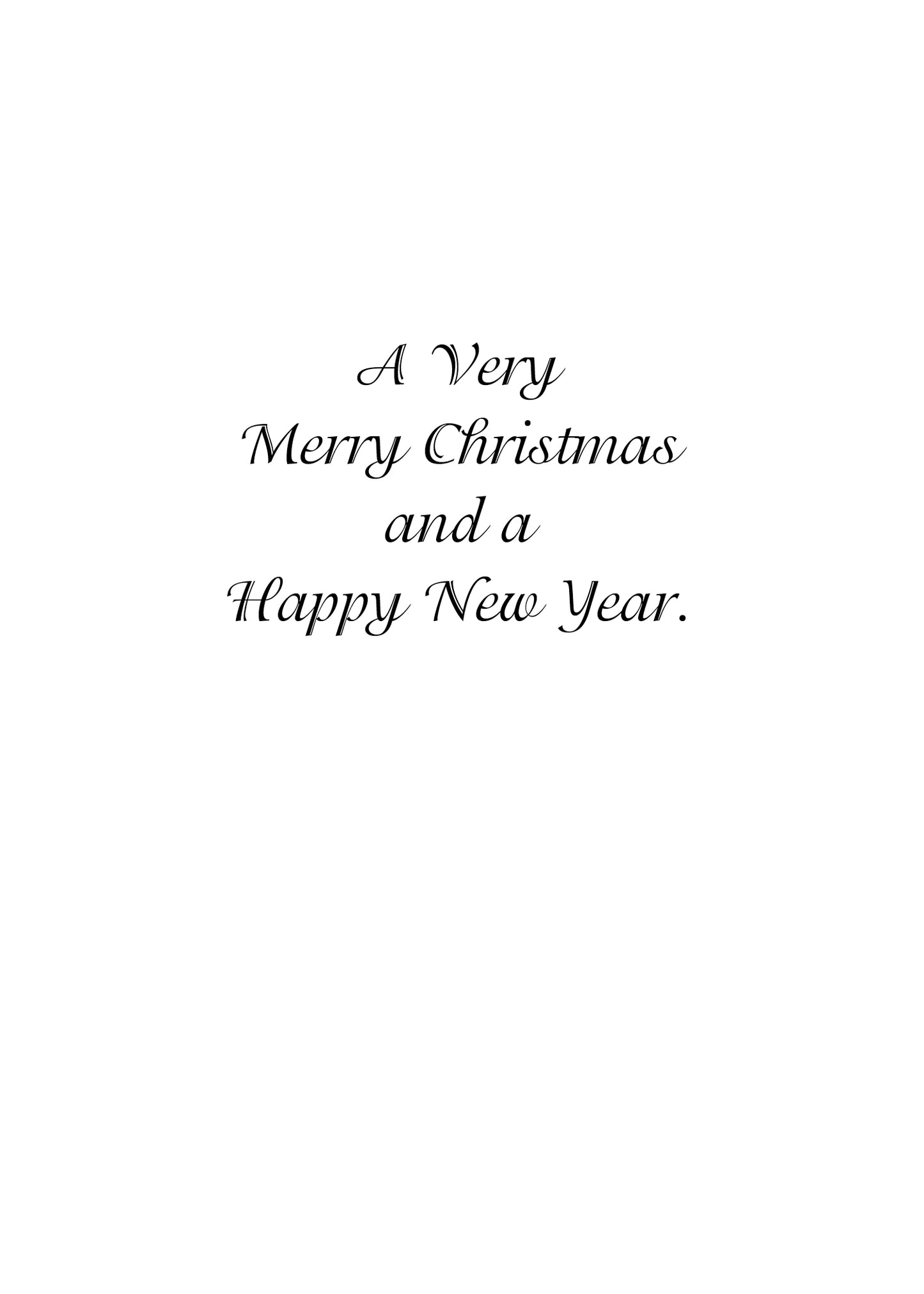FRS6019  Christmas Card