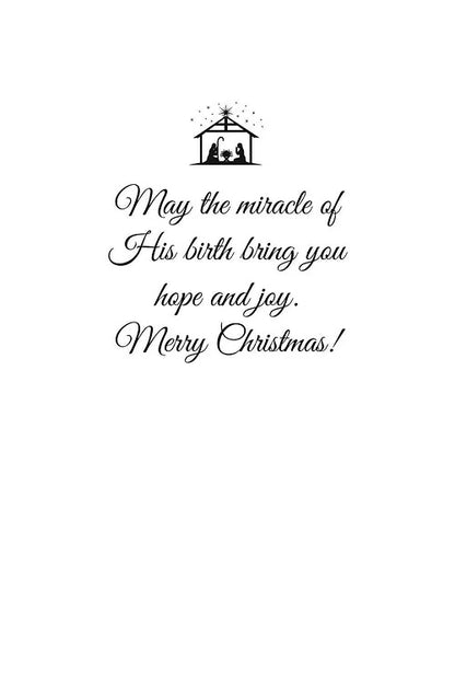 FRS 394 / 6030 Religious Christmas Card