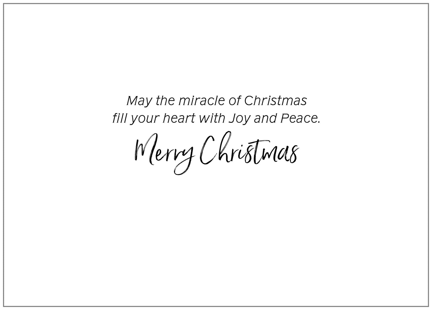 FRSBX150 Christmas Card Set