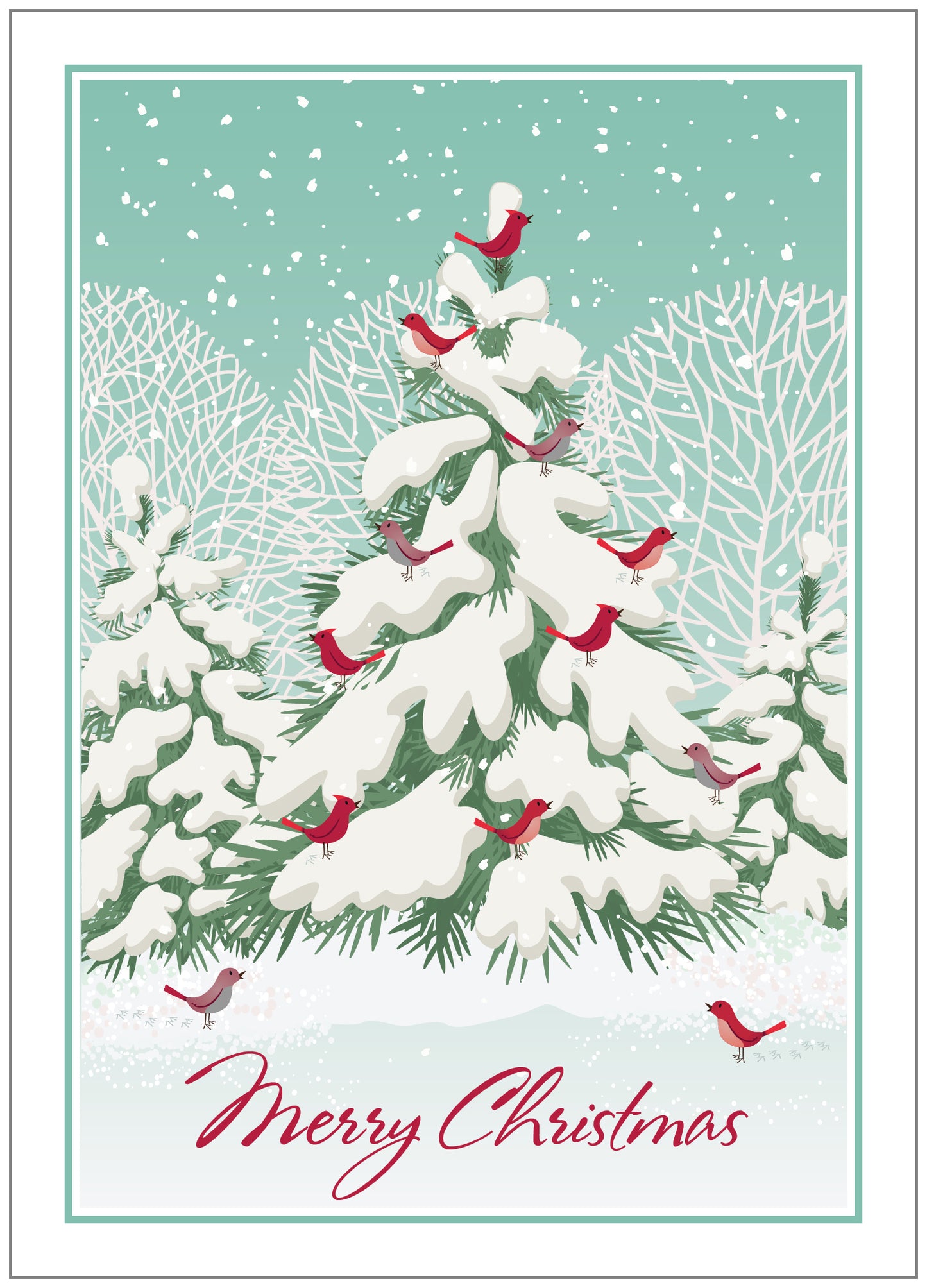 FRS503 Boxed Christmas Card